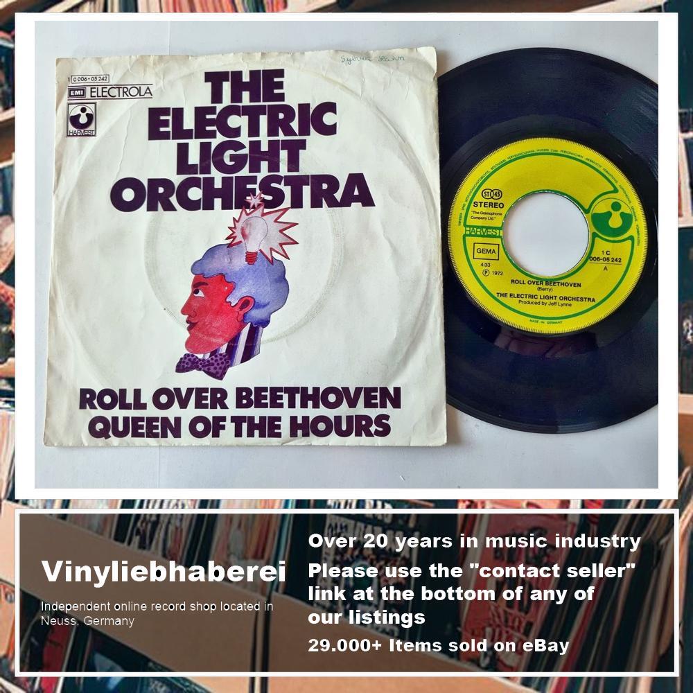 Electric Light Orchestra Roll over Beethoven 7'' Vinyl Germany eBay