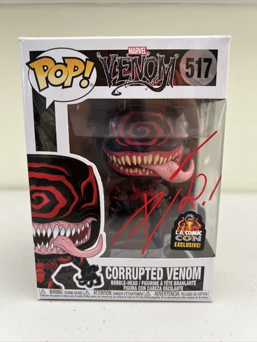 Corrupted Venom (LACC 2019) Funko Pop! BAS firmado Marvel #517 Donny Cates