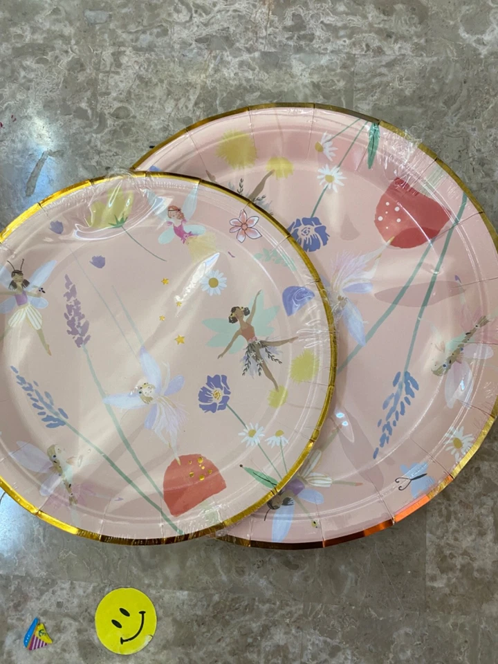 87 piezas Suministros y Decoración de Cumpleaños Princesa Hada Foto 2 de 4