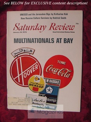 Saturday Review January 24 1976 BUSINESS RAWLEIGH WARNER GURNEY BRECKENFELD