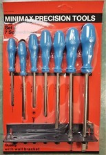 New MINIMAX 7 piece screwdriver set 60020 FREE POST