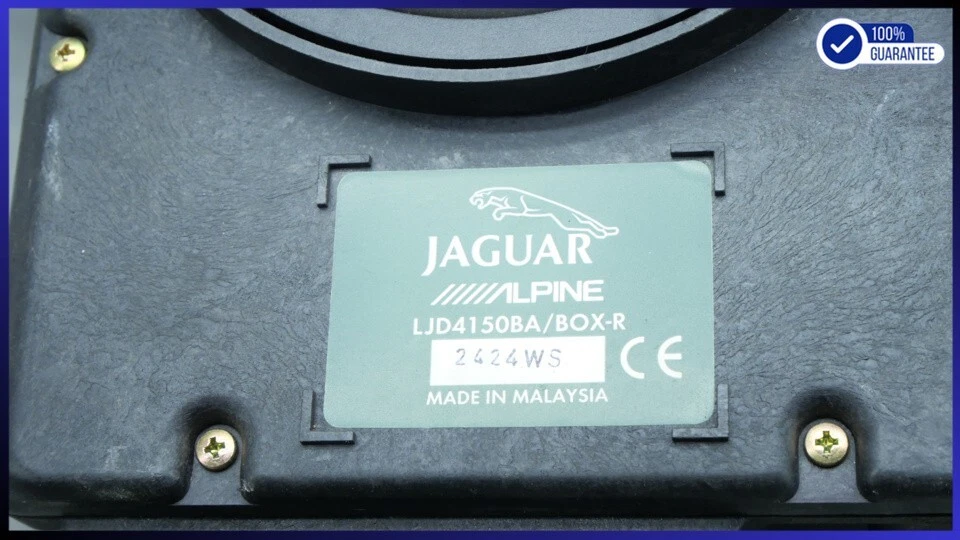 1997-2006 JAGUAR X100 XK8 XKR alto-falante de áudio traseiro direito fabricante de equipamento original LJD4150BA - Imagem 4 de 4