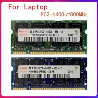 HYNIX 8GB 4GB 2GB DDR2 Laptop Memory Ram 800Mhz PC2 - Main Image