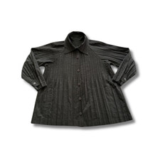 Pleats Please Issey Miyake Women  s Padded Pleated Jacket Gray Size 2