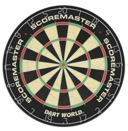 Dart World 49527 Scoremaster Bristle Dartboard for sale online eBay