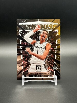 2023-24 Donruss Optic Victor Wembanyama My House #6 ROOKIE RC San Antonio Spurs