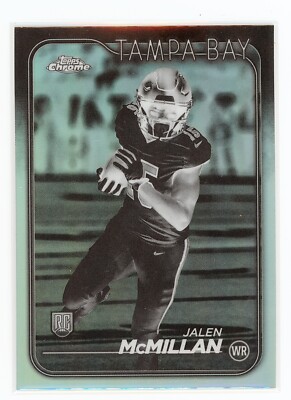 2024 Topps Chrome Negative Refactor #164 Jalen McMillan RC Tampa Bay Buccaneers