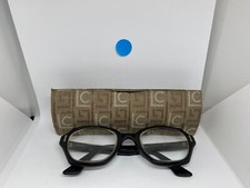 Smokey Grey Airco Horn Rimmed Eyeglasses 4 1/4-5 1/2