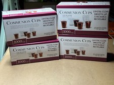 4000x Pack Lot Disposable Communion Cups Christ Containers Plastic