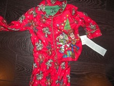 Disney / Pixar's Toy Story Buzz Woody fleece 2 piece christmas Pajama Set 12M