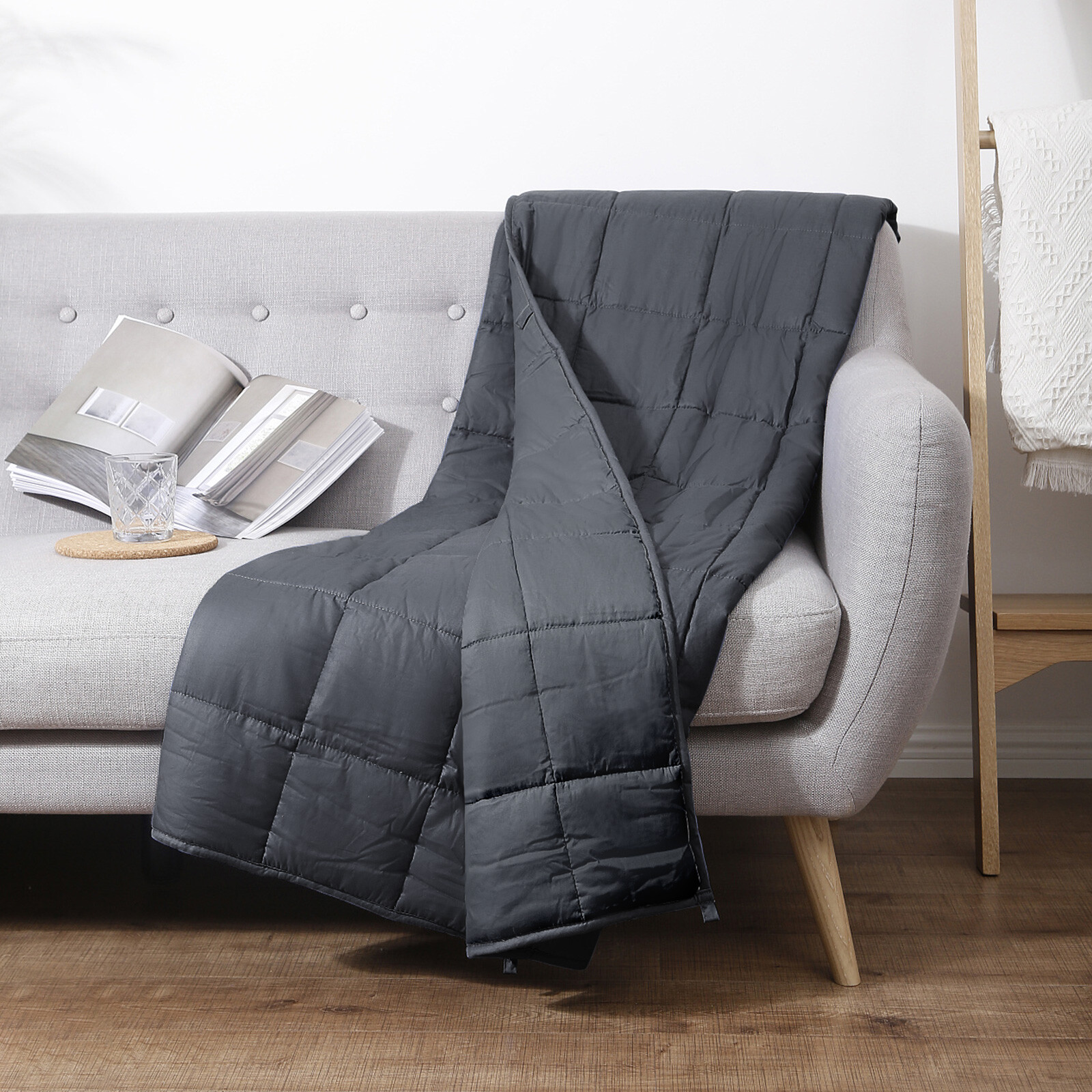 Weighted Blanket 40 X 60inch 10 Lbs Heavy Sensory Therapy Reduce Stress Anxiety For Sale Online Ebay