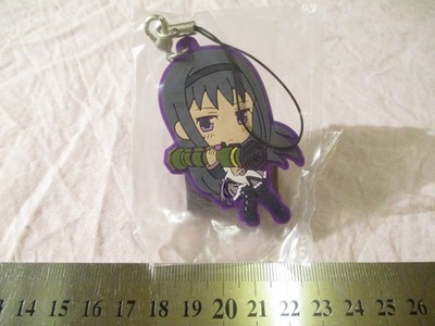 Schlüsselanhänger ''Puella Magi Madoka Magica'' Akemi Homura B, Gummi