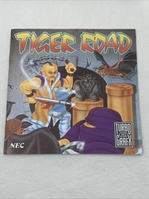 Tiger Road TurboGrafx-16 HuCARD Case Manual 1999 Vintage NEC