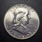 1960 Ben Franklin Half 90% Silver (A1)