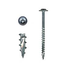 Highpoint 10 x 2-1/2  Cabinet Installation Screws Washer Head Zinc 100 pc