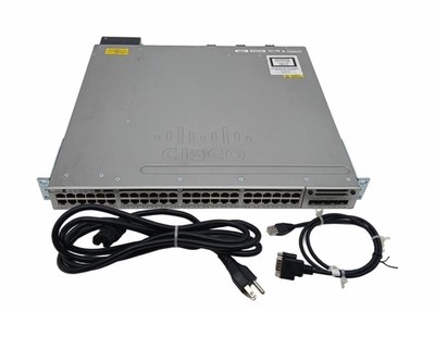 Cisco Catalyst 3850 WS-C3850-48F-L 48-Port UPoE Gigabit Switch NM-4-1G