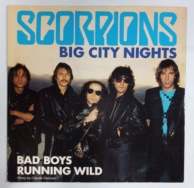 Scorpions: Big City Nights / Bad Boys Running Wild 12'' Maxi Lp IMPORT!!