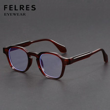 Unisex Anti Blue Light Square Eyeglasses Fashion Retro Clear Lens Glasses Hot