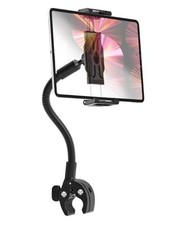 Gooseneck Handlebar Tablet Holder for Bicycle/Treadmill/Stroller, Wheelchair