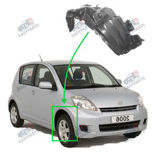 Passaruota paraurti anteriore destro Locaro per Daihatsu Sirion dal 2005