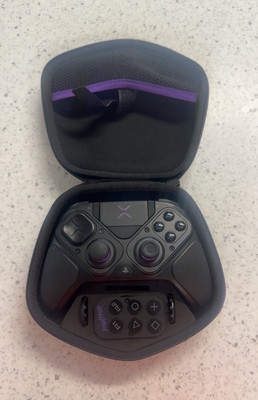 Victrix Pro BFG Wireless Controller Interchangeable, Black/Purple, Case PS5 PS4