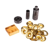 General Tools 1/2 In. Solid-Brass Grommet Kit