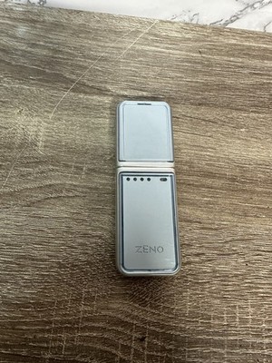 Zeno Acne Clearing Device Electronic Pimple Treatment System Silver - Unit Only