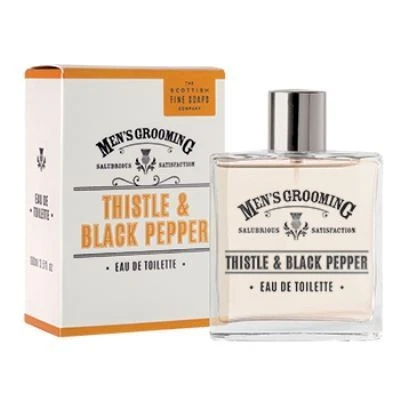 Scottish Fine Soaps Thistle & Black Pepper Grooming Eau de Toilette 100ml