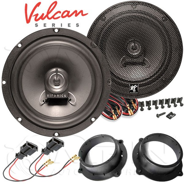 Hifonics Auto Lautsprecher FüR Audi Tt 8J 2006-2014 Front Vorn 2-Wege 180W #AD5P-image