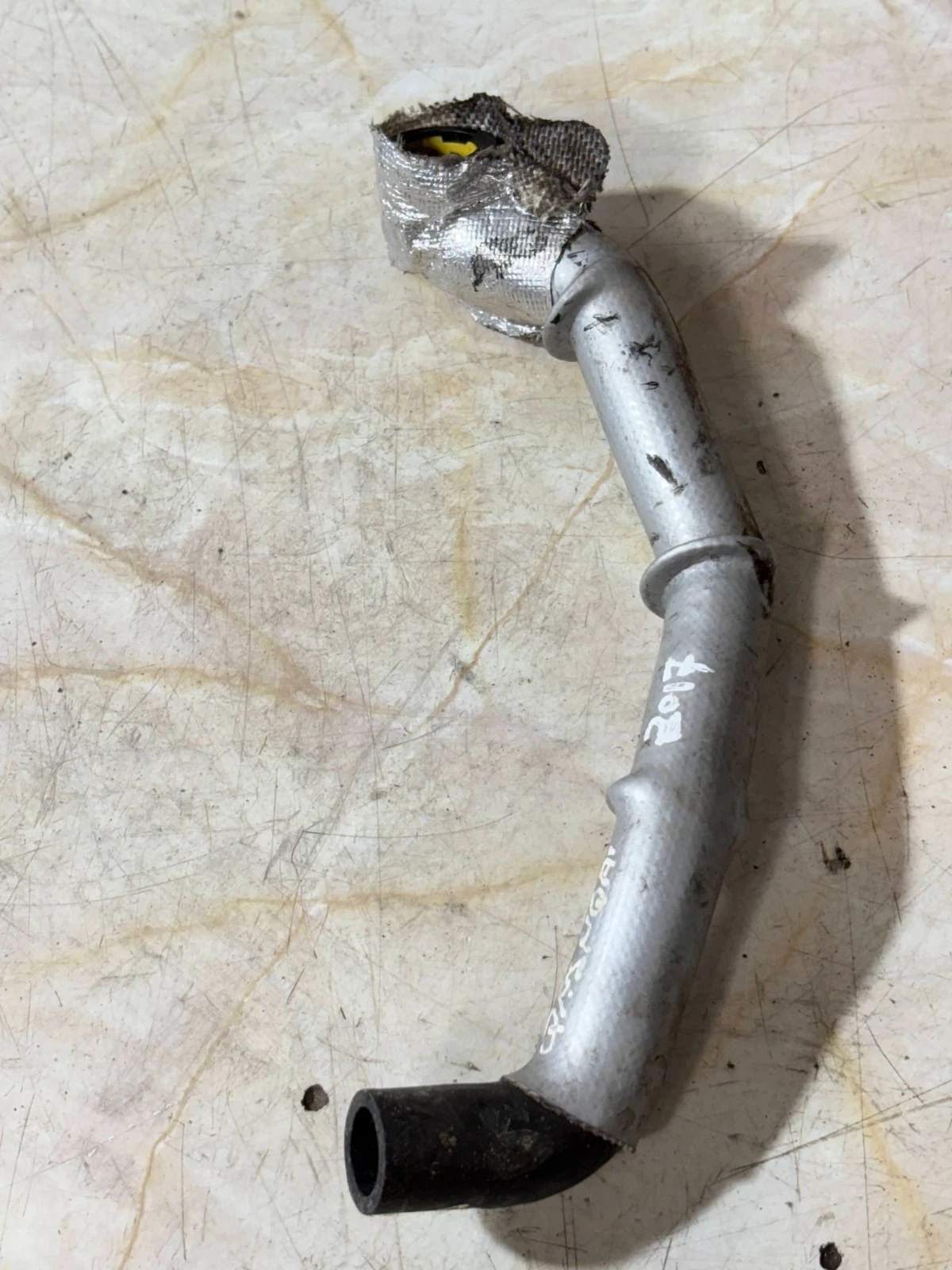Actual Nissan Qashqai J11 K9K coolant reservoir pipe hose for sale - photo 1