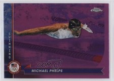 2024 Topps Chrome US Olympic & Paralympic Team and Hopefuls Michael Phelps 1mj7