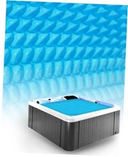 Hot Tub Bubble Cover 16-mil 7 x 7 FT for Spa Pool, Solar Cover Square
