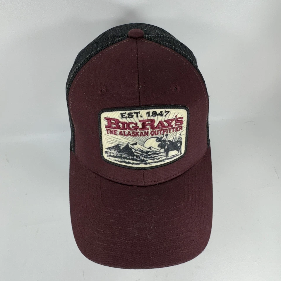 Big Rays The Alaskan Outfitter Zephyr Adjustable Mesh Back Trucker Hat Cap - Image 2 of 4