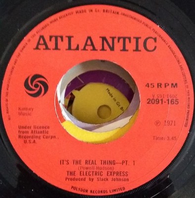 The Electric Express - It's The Real Thing (7'', Single) - 3361418616