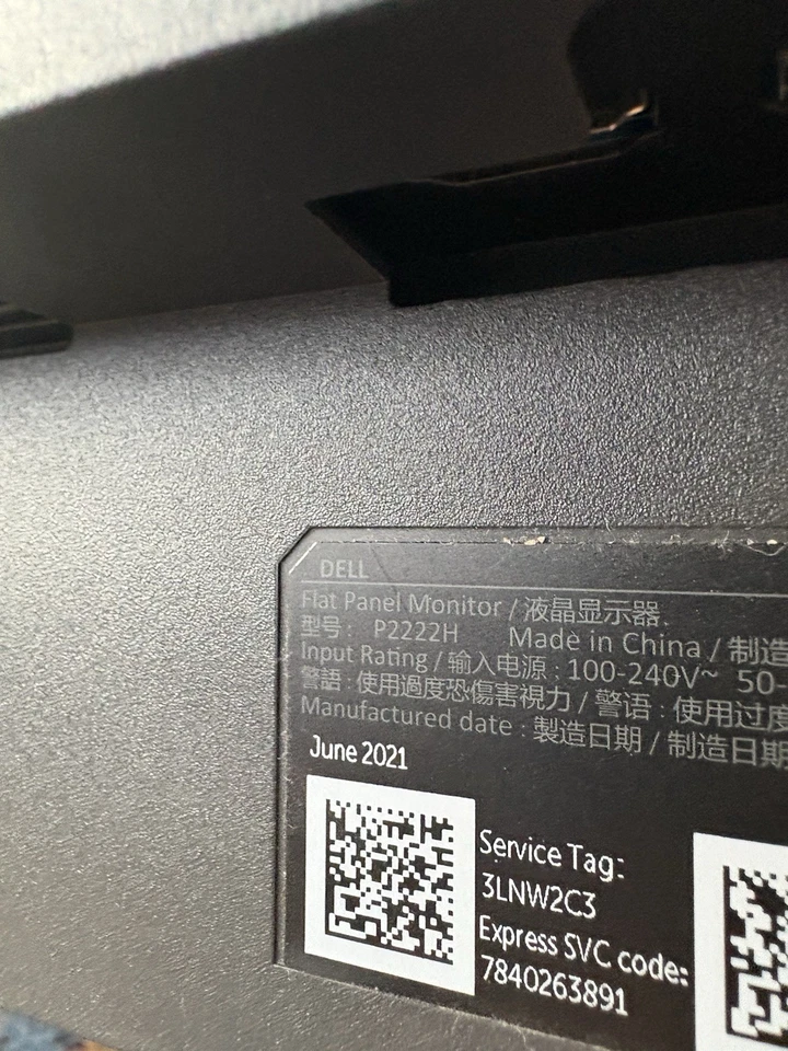 Dell Universal Dock + P2222H Flat Screen Monitor - Image 3 of 4