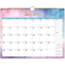 Large 2026-2027 Wall Calendar - Thick Paper Colorful Design for Stylish Homes