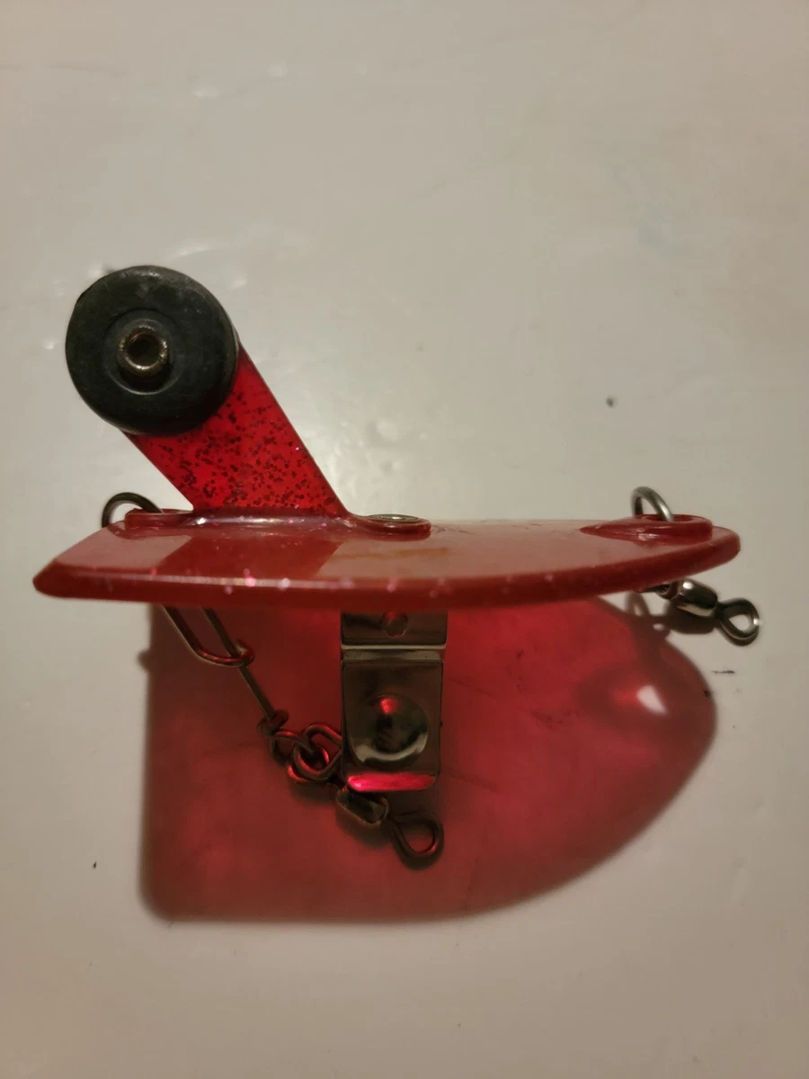 Ancienne Cuillère Les Davis Hotrod 3/8 Oz En Laiton Massif – Leurre De Pêche Vintage Avec Boîte D'origine