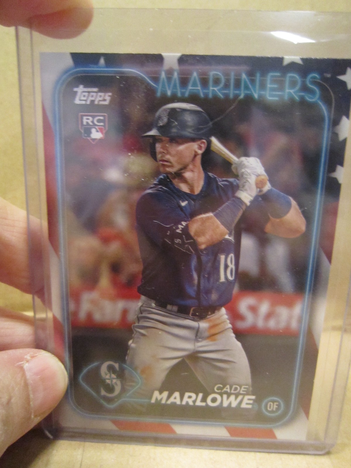 Cade Marlowe  2024 Topps Independence Day Border #286 R/C 62/76