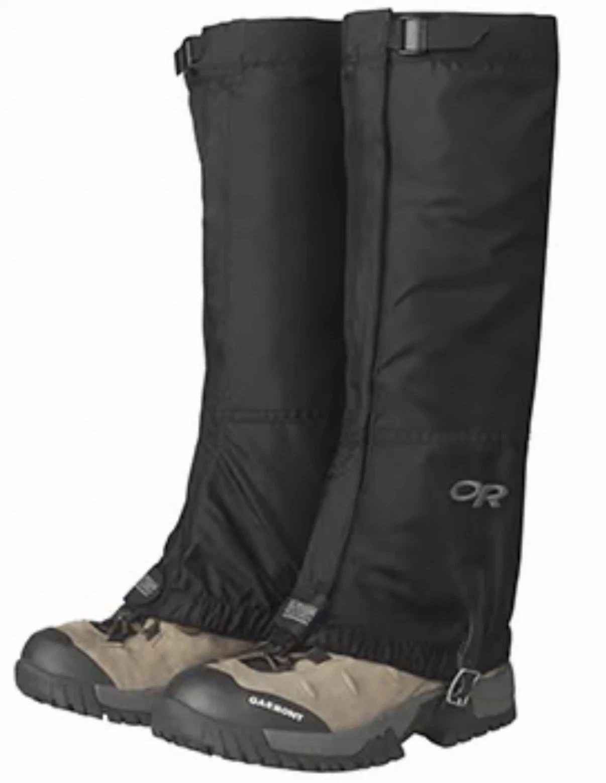 Outdoor Research Pro Expedition Crocodile GORE-TEX Gaiters •Men XL• Black ~ D