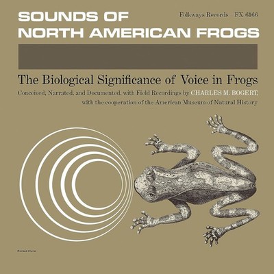 Charles M. Bogert Sounds of North American Frogs (Vinyl) 12'' Album