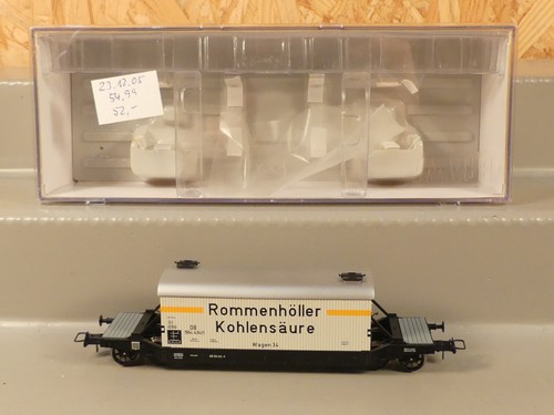 Brawa 47901 Kohlensäurewagen Rommenhöller DC Gleichstrom Güterwagen Wagen H0 | Zustand: Gebraucht
