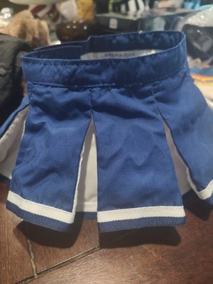 Build A Bear Workshop Blue & White Cheerleading Skirt