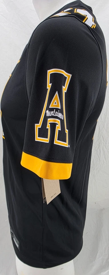 NUEVA Camiseta de fútbol americano para hombre Appalachian State Mountaineers #24 Nike Team Dri-Fit S Foto 2 de 4