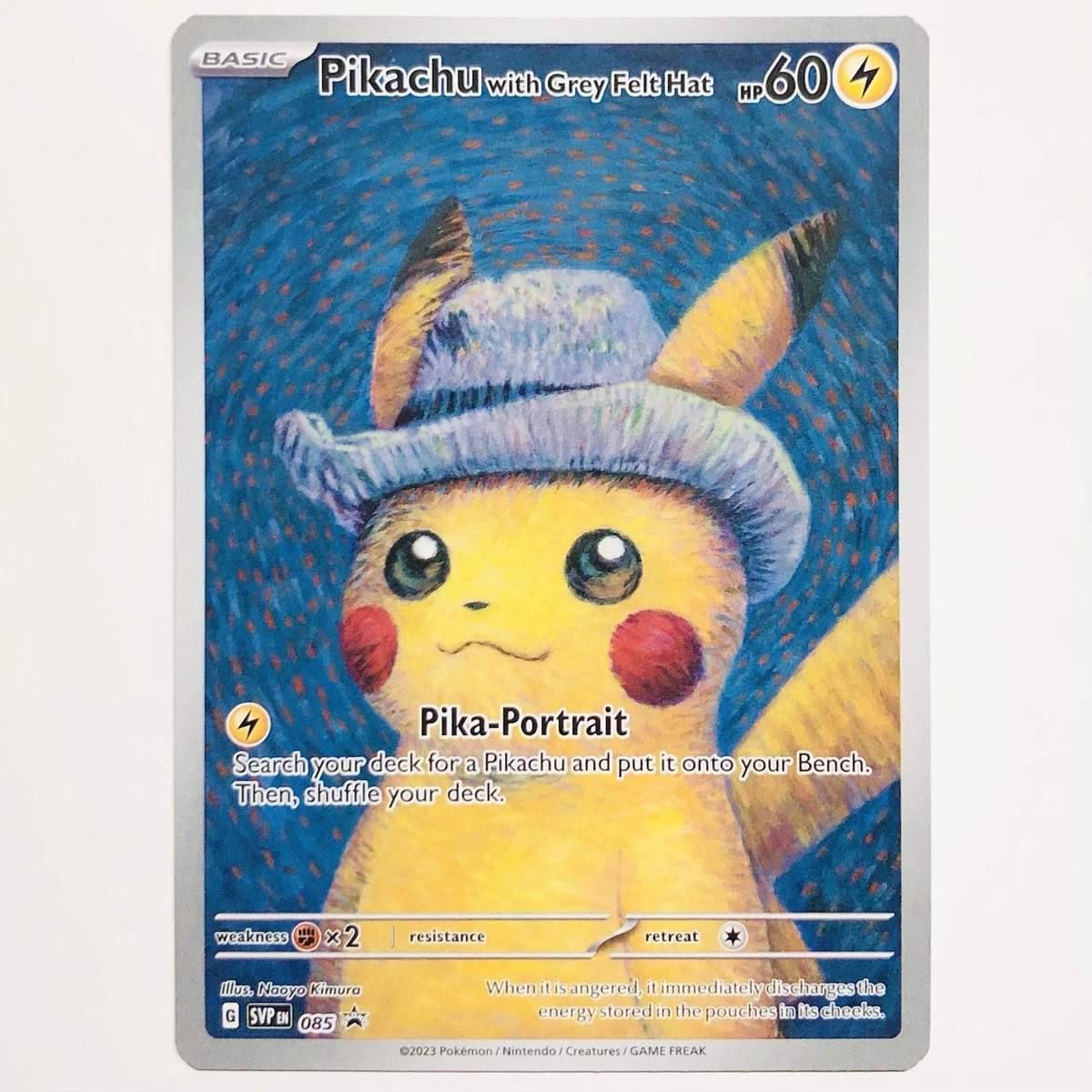 Pikachu with Grey Felt Hat Pokémon TCG Cards for sale | eBay