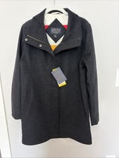 Pendleton Cascade Wool Campbell Coat A Charcoal Gray Women's Size Small NWT NEW