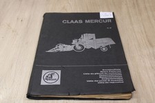 Claas Mercur Ersatzteilliste   1968 xb11332
