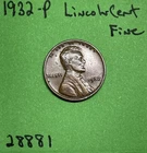 1932-P Lincoln Wheat Cent / Penny 1c Fine