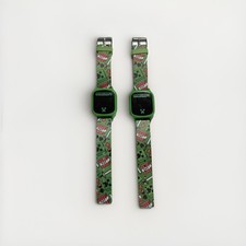 2x Minecraft LED Digital Watch W/ Creeper TNT preowned, BOTH NEED BATTERIES
