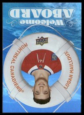 2024-25 Upper Deck #WA-19 Logan Mailloux Welcome Aboard