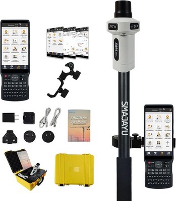 SMA25R Net IMUGNSS RTK Point Positioning RoverCORS Connection 10cmAccuracy byPPP